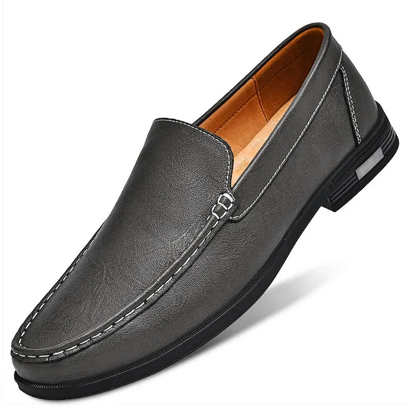 Savino Leather Loafers