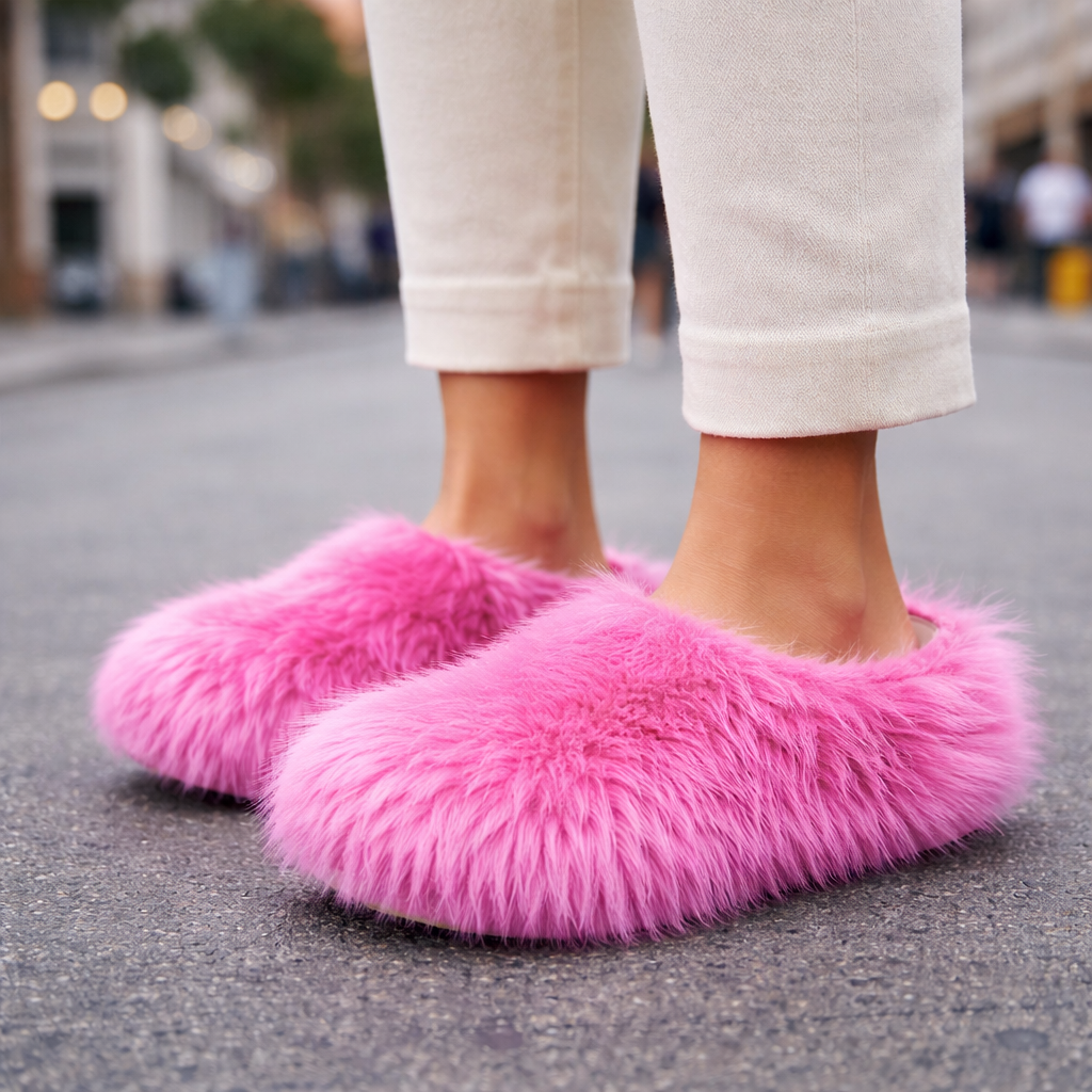 Elara Fur Mules