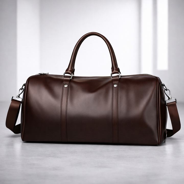Savoni Leather Duffle Bag