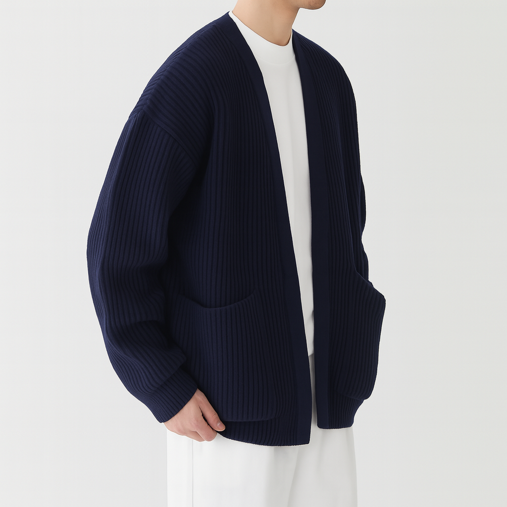 Savoni Wool Zip Up Sweater