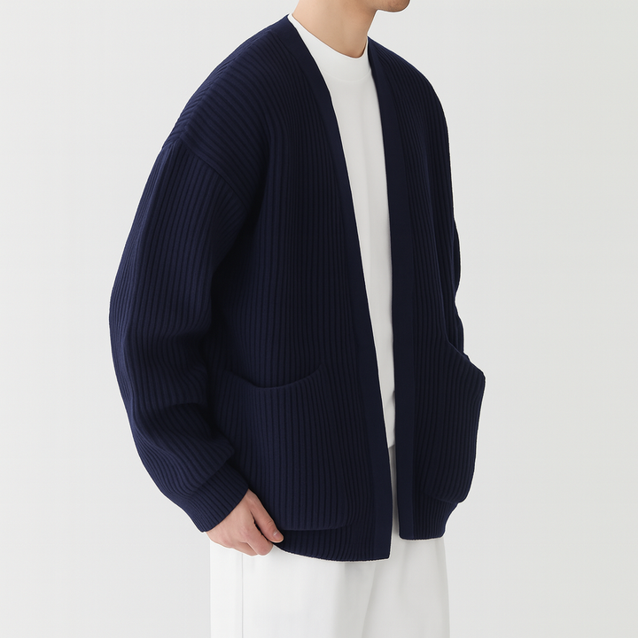 Savoni Wool Zip Up Sweater