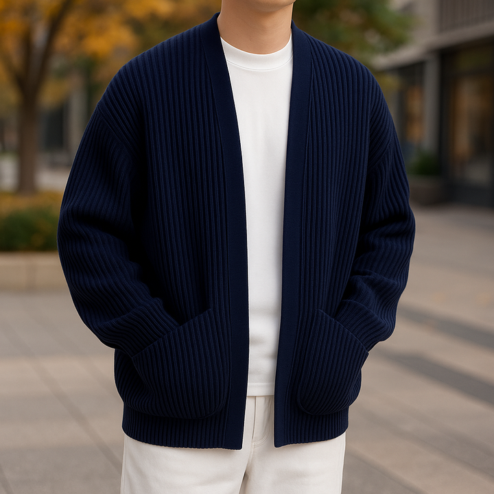 Savoni Wool Zip Up Sweater