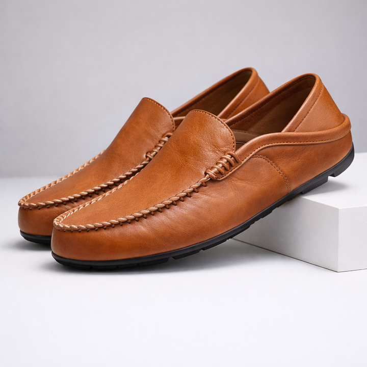 Savoni Leather Loafers