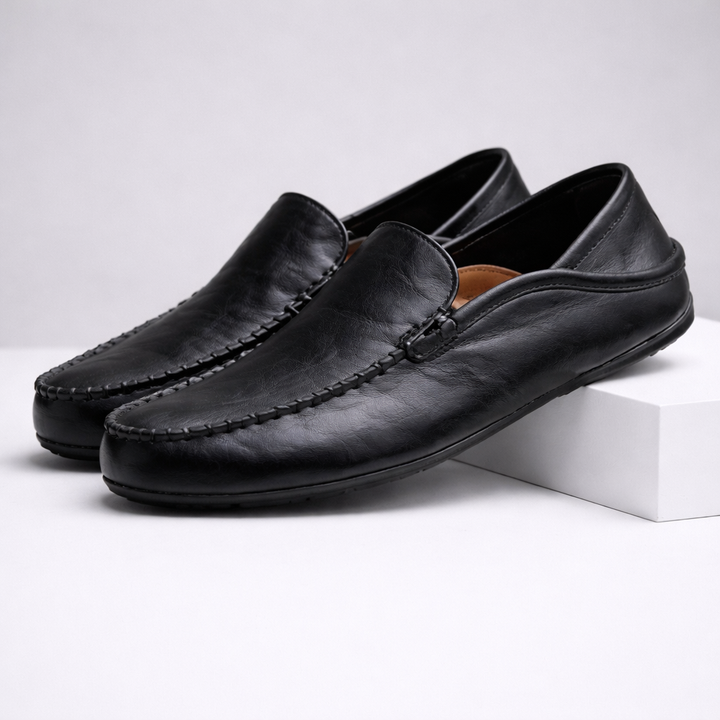 Savoni Leather Loafers