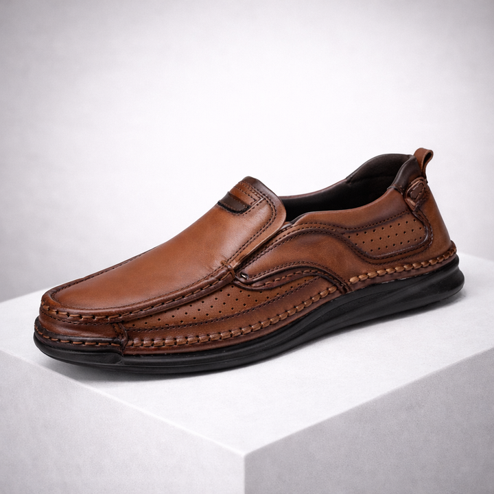 Savoni Leather Loafers