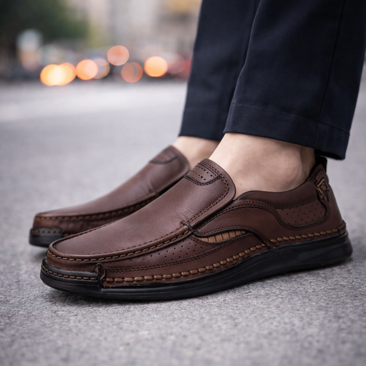 Savoni Leather Loafers