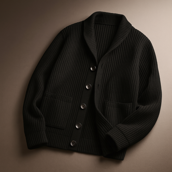 Arden Wool Button-Up Sweater