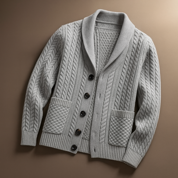 Arden Wool Button-Up Sweater
