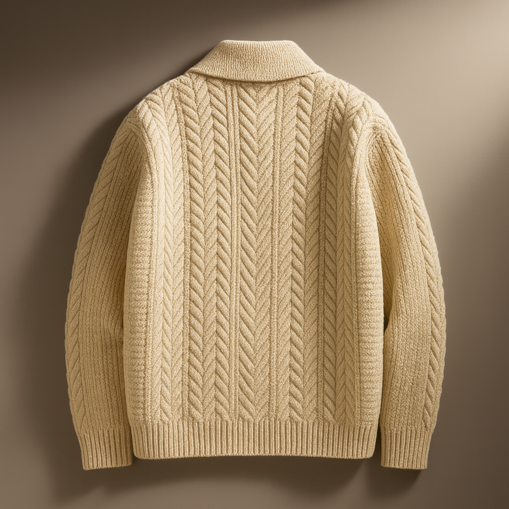 Arden Wool Button-Up Sweater