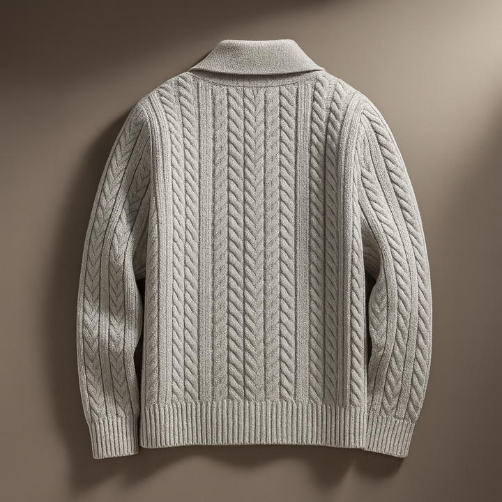 Arden Wool Button-Up Sweater