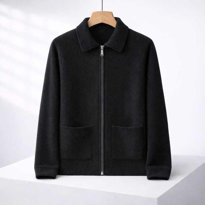 Savonti Cashmere Zip-Up Sweater