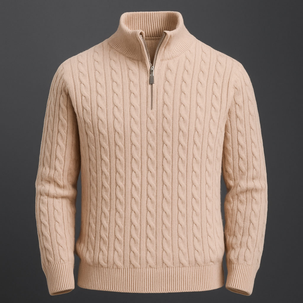 Savoni Wool Quarter-Zip