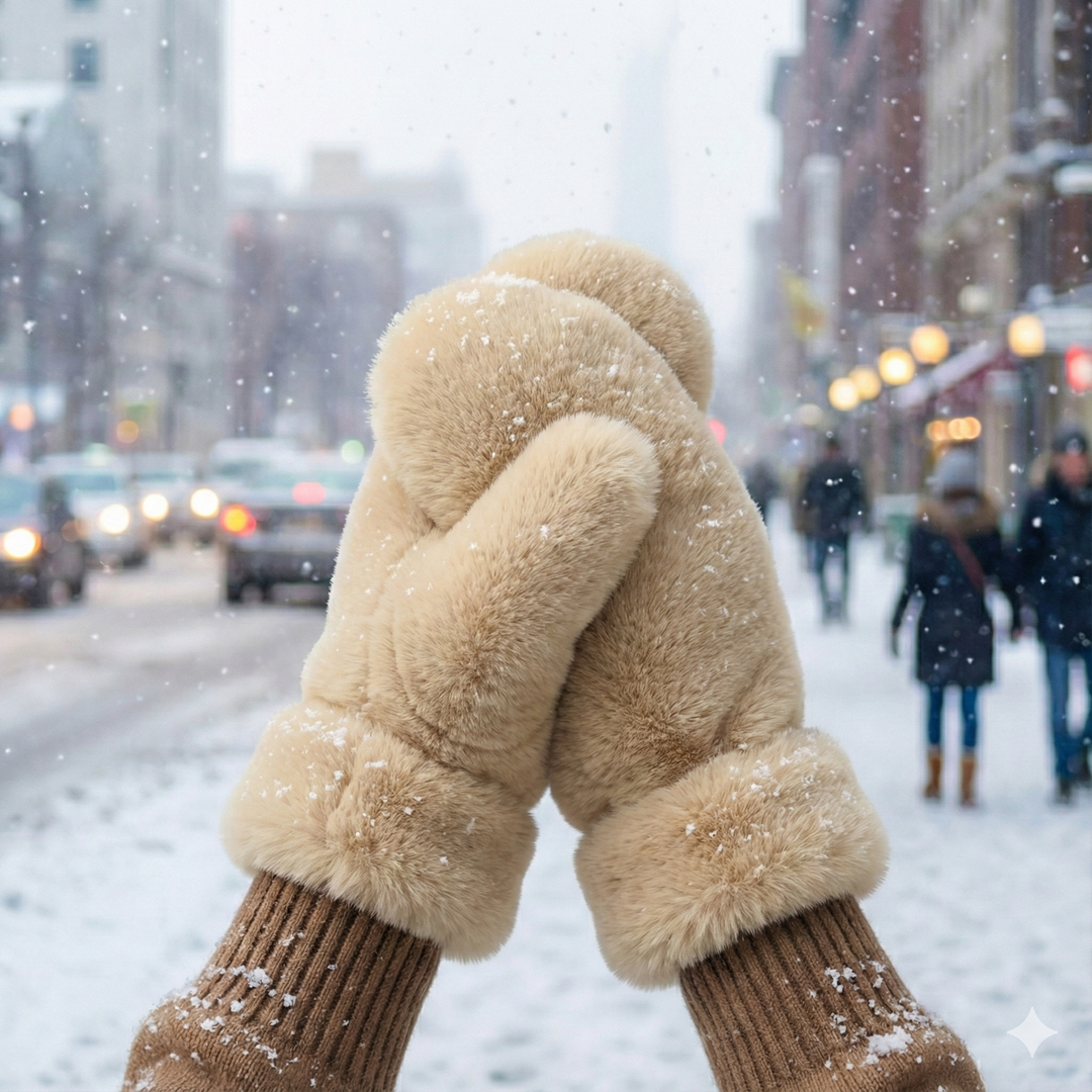 Savona Plush Mittens