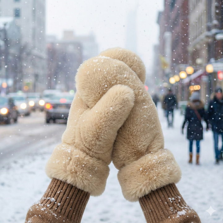 Savona Plush Mittens