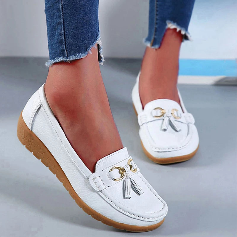 Savona Leather Tassel Loafers