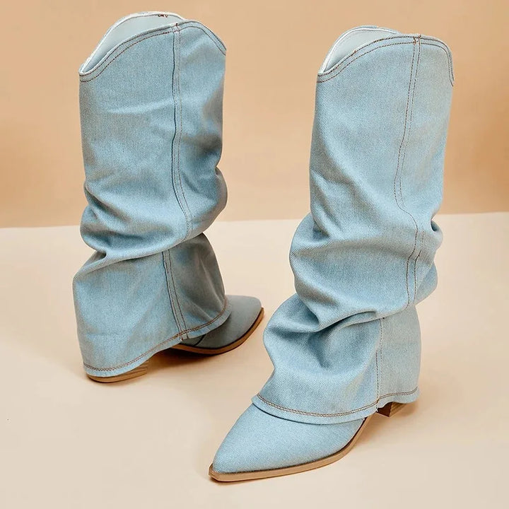 Savona Denim Boots