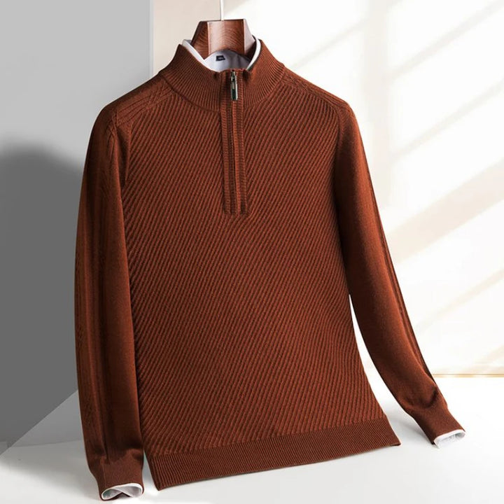 Verano Wool Half-Zip Sweater