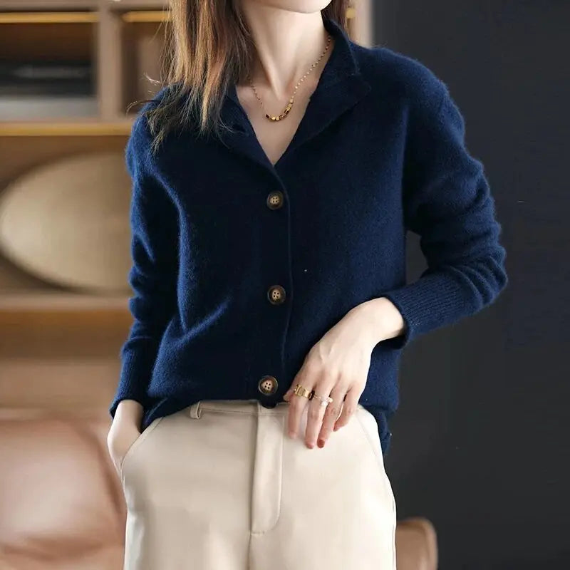 Cozy Luxe Buttoned Sweater