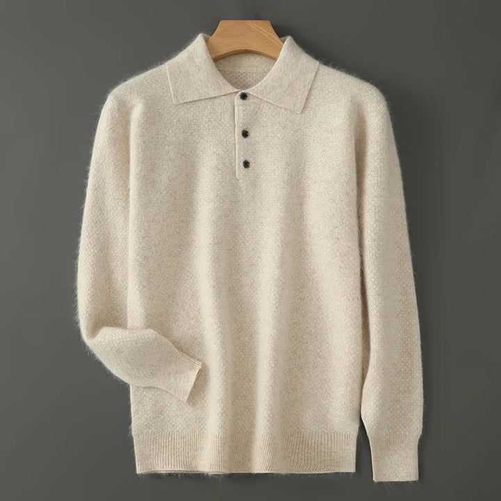 Savoni Cashmere Button-Up