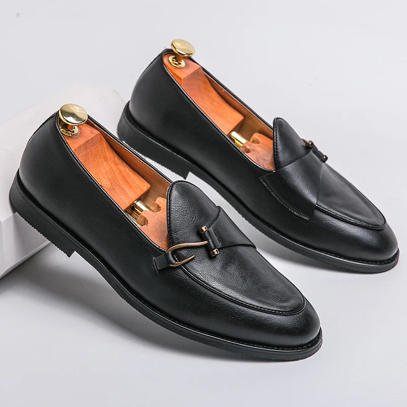 Savoni Leather Loafers