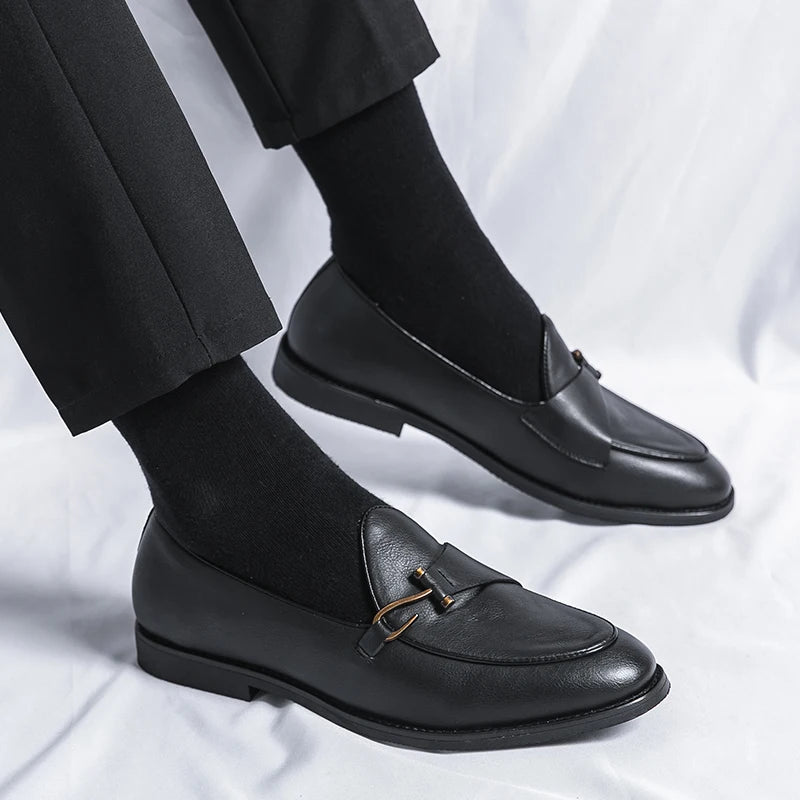 Savoni Leather Loafers