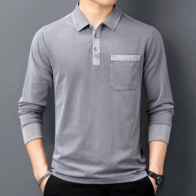 Savoni Long Sleeve Polo