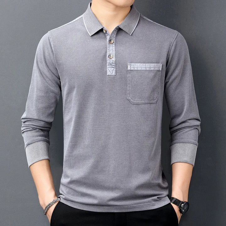 Savoni Long Sleeve Polo