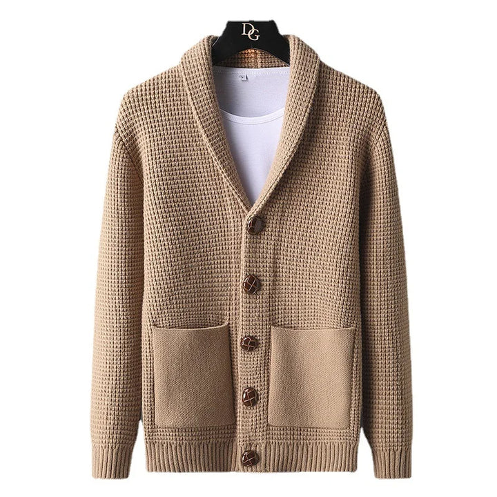 Savoni Wool Button-Up