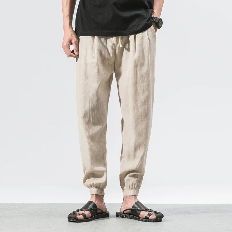 Arden Linen Joggers