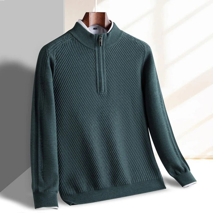 Verano Wool Half-Zip Sweater