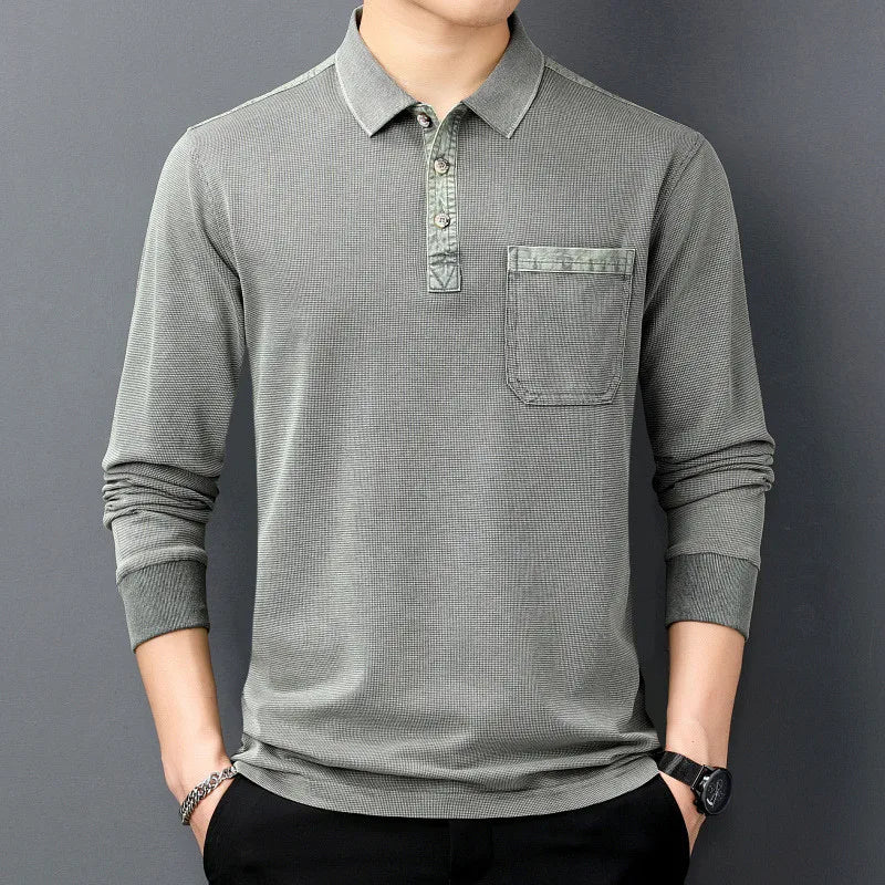 Savoni Long Sleeve Polo