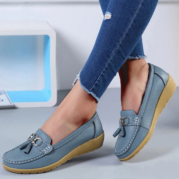Savona Leather Tassel Loafers