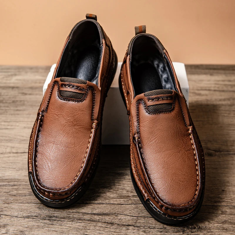 Savoni Leather Loafers