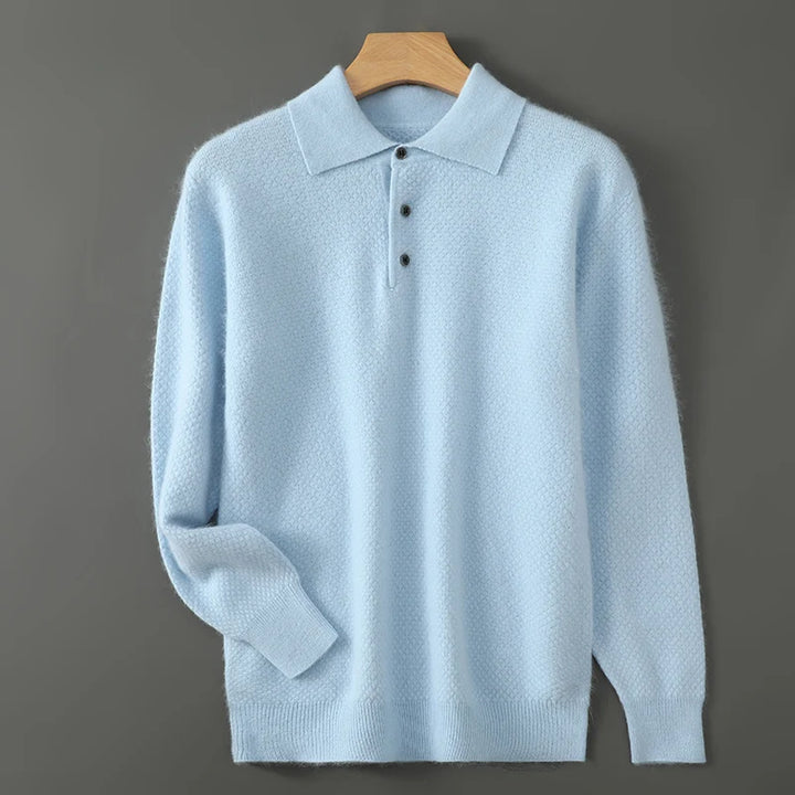 Savoni Cashmere Button-Up