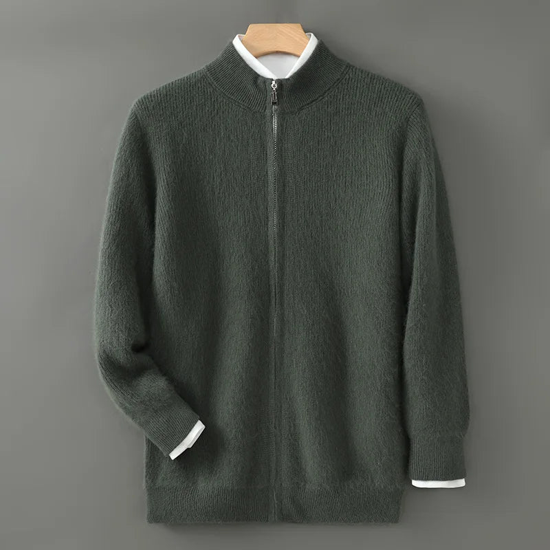 Savoni Cashmere Zip-Up