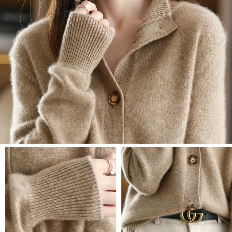 Cozy Luxe Buttoned Sweater