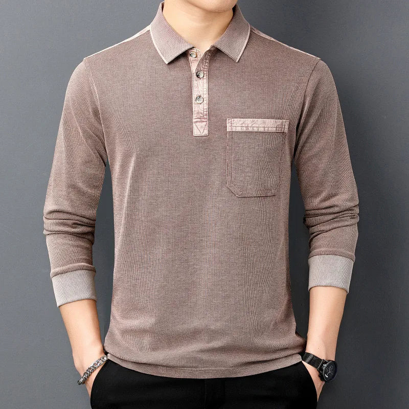 Savoni Long Sleeve Polo