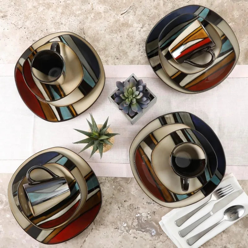 Artisan Earth Dinnerware Set