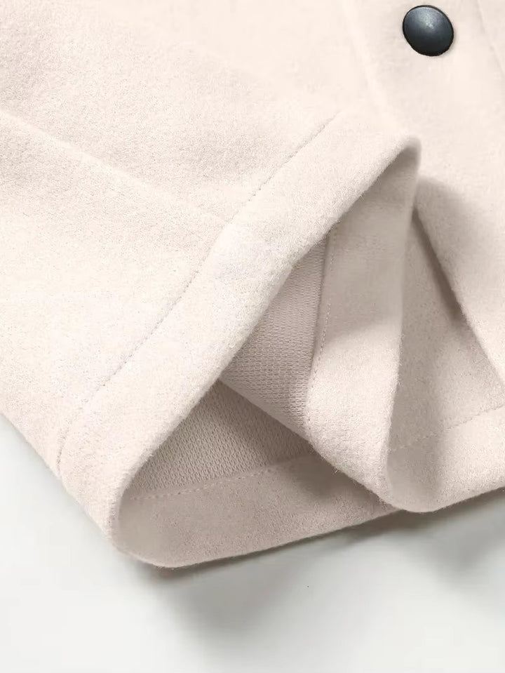 Savoni Wool Button-Up Jacket