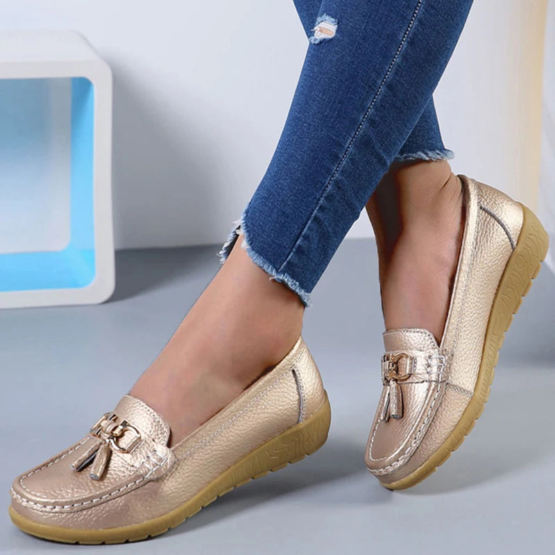 Savona Leather Tassel Loafers