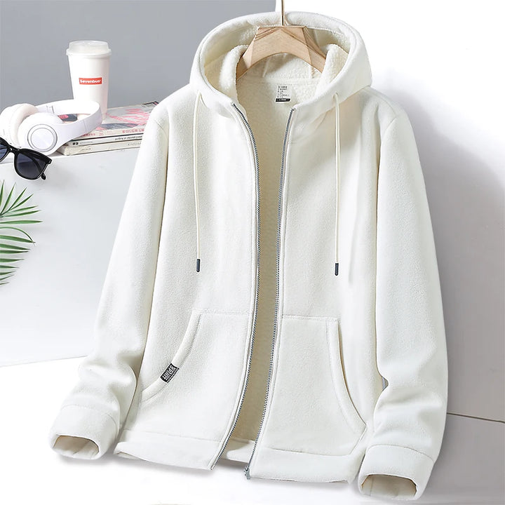 Arden Sherpa-Lined Zip Hoodie