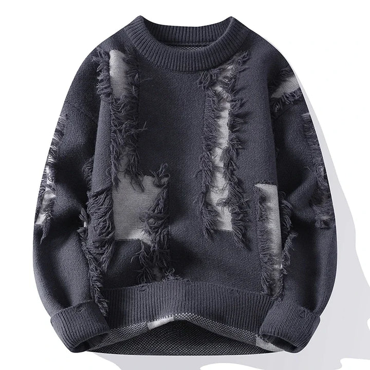 Camden Frayed Knit Sweater