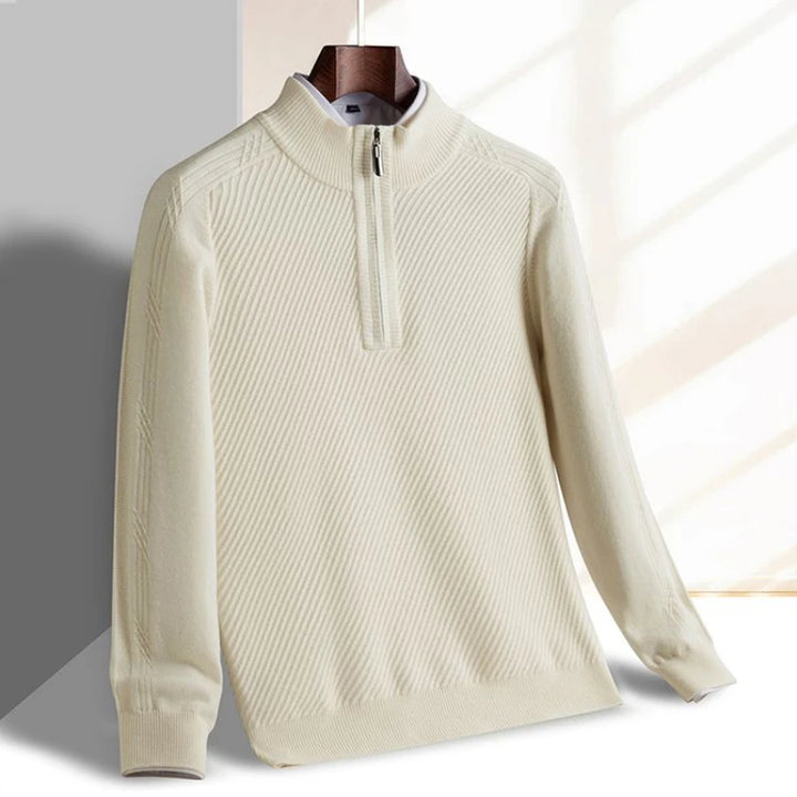 Verano Wool Half-Zip Sweater