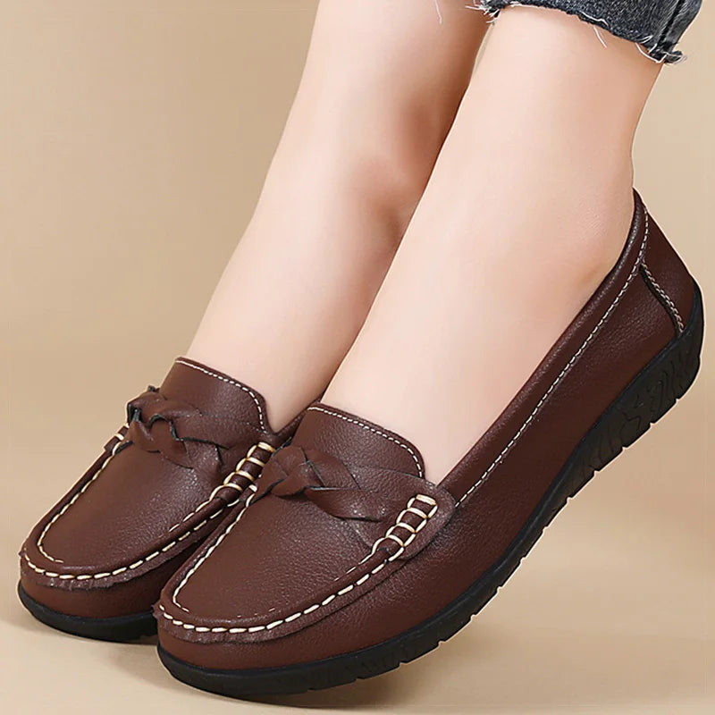 Savona Leather Slip-Ons