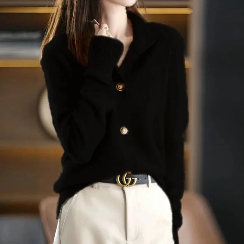 Cozy Luxe Buttoned Sweater