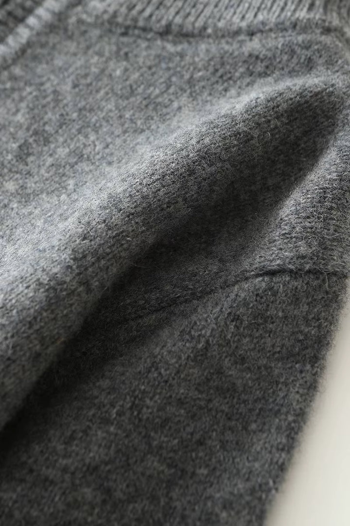 Savoni Wool Quarter-Zip Sweater