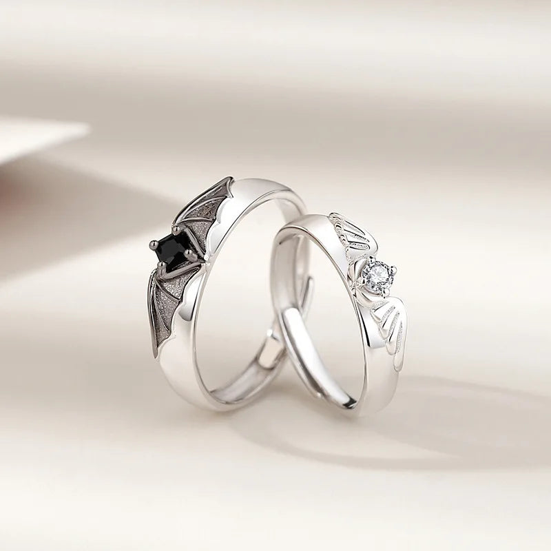 Celestial Contrast Ring Set