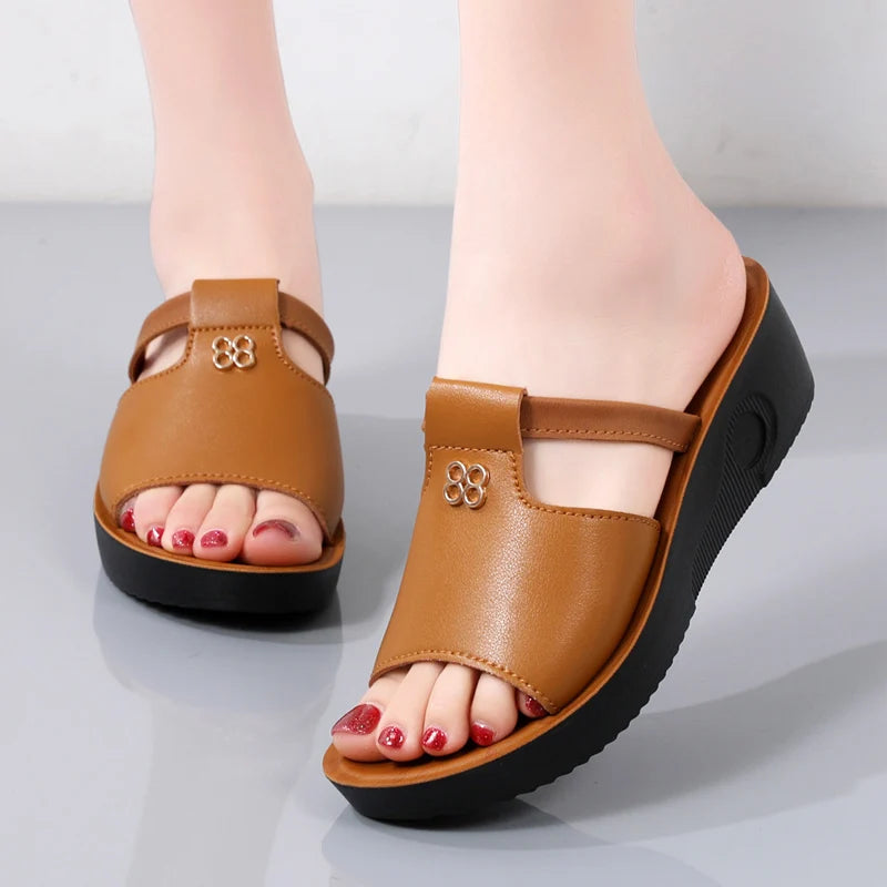 Savona Leather Sandals