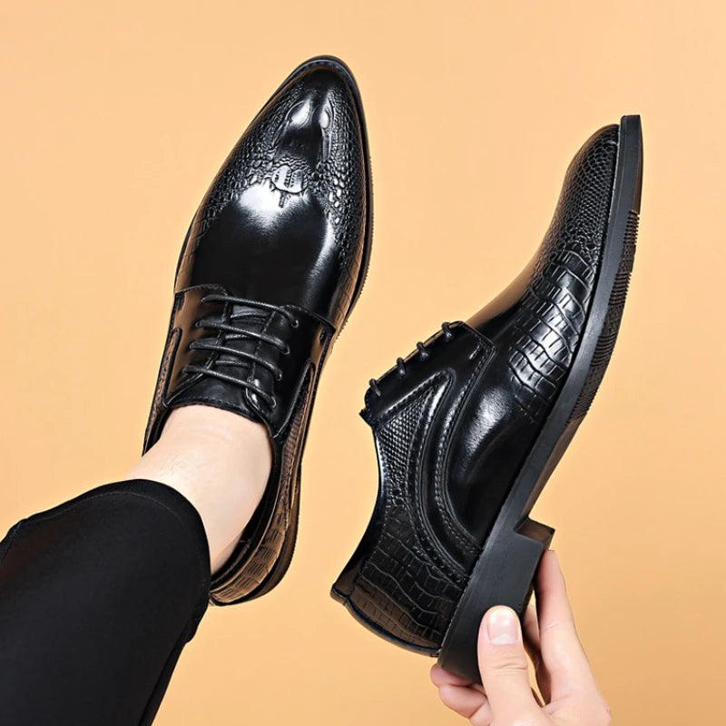 Savoni Crocodile Oxfords