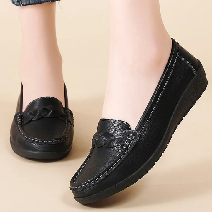 Savona Leather Slip-Ons